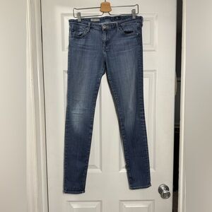 AG Adriano Goldschmied The Legging Super Skinny Jeans 31R Mid Rise Stretch Denim